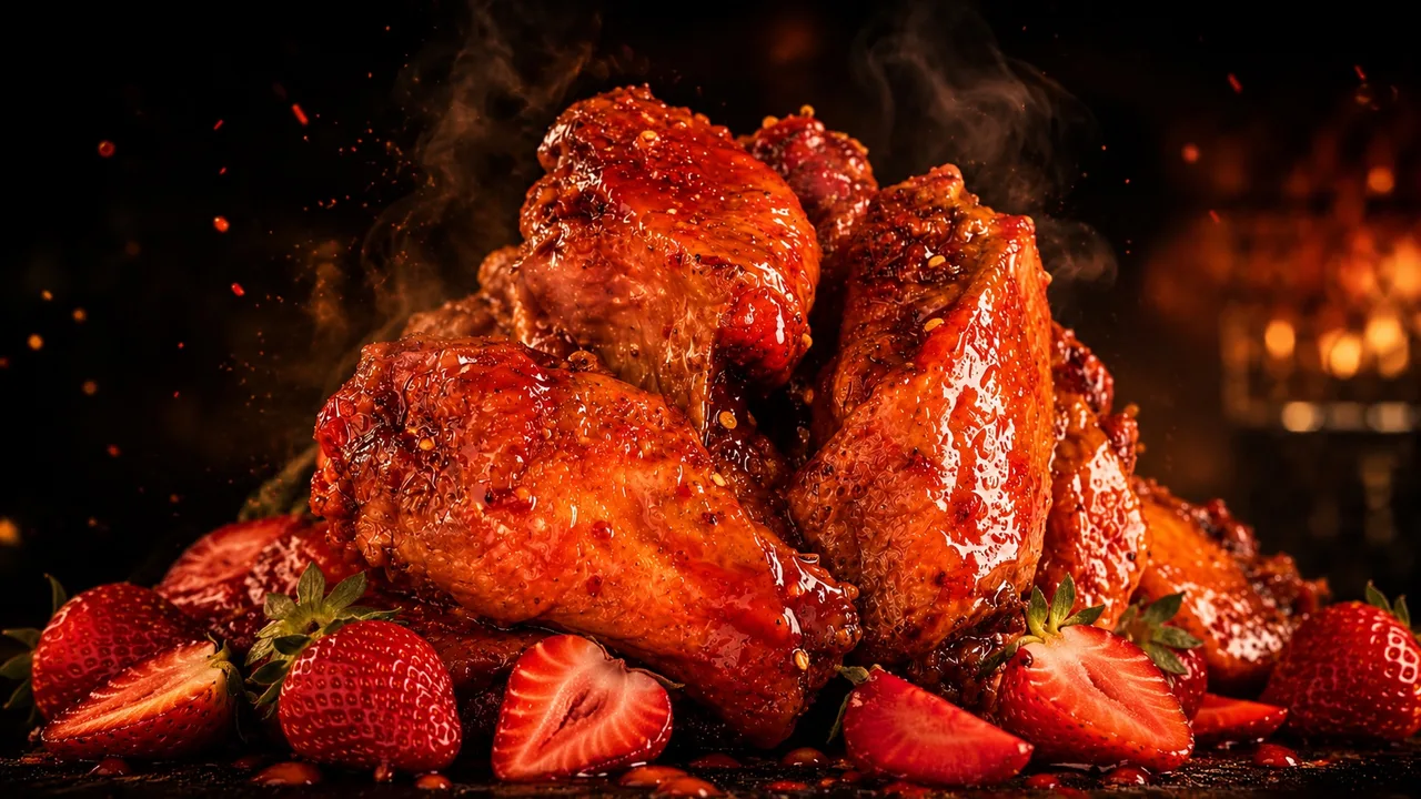Strawberry Hot wings